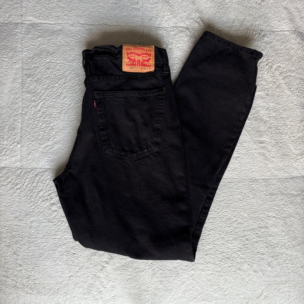 Levi's Dark Charcoal Denim